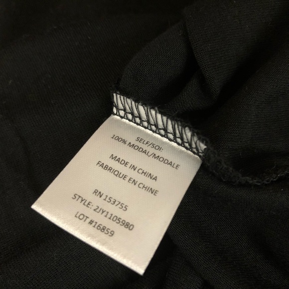 Haute Hippie black graphic I’m With Haute modal - Picture 7 of 7